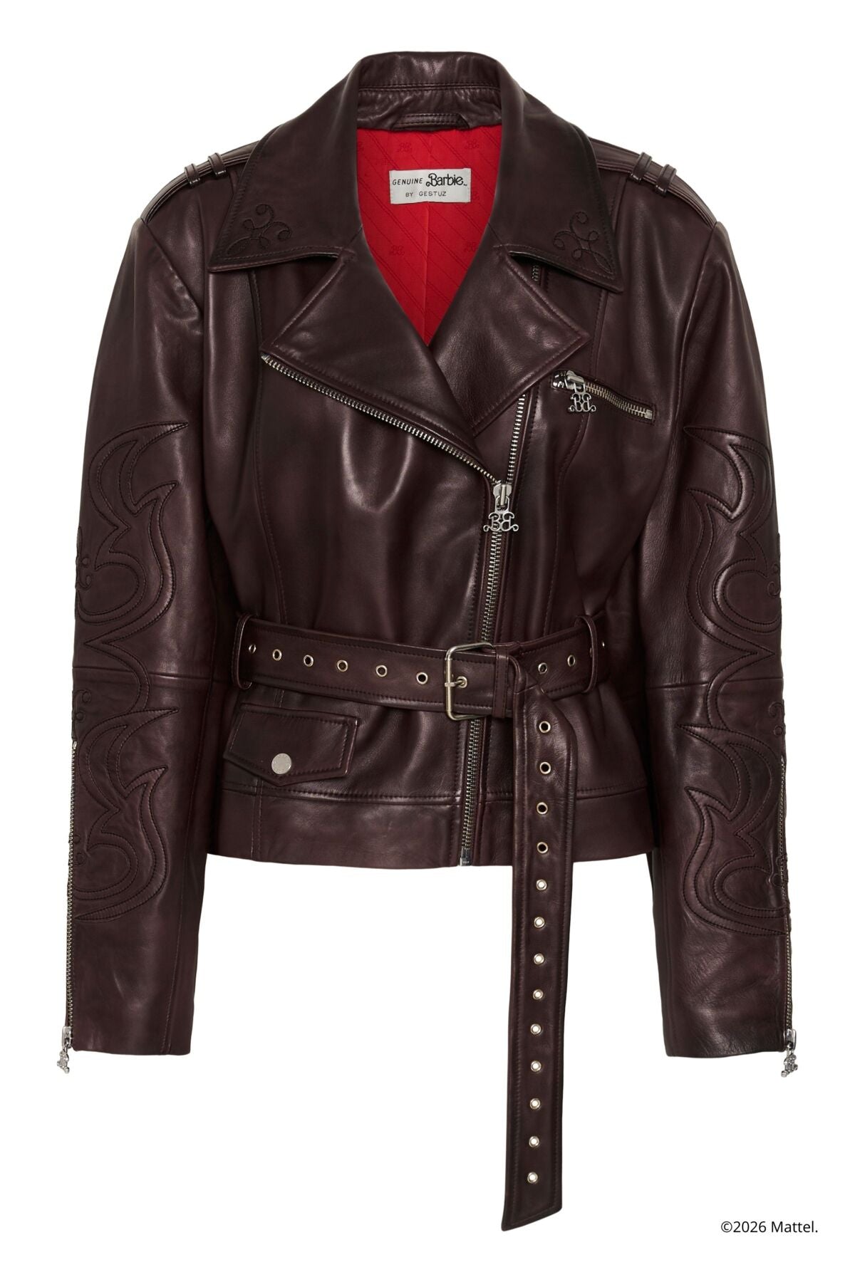 BXGken biker jacket Dark Burgundy - 109691 - 10911295