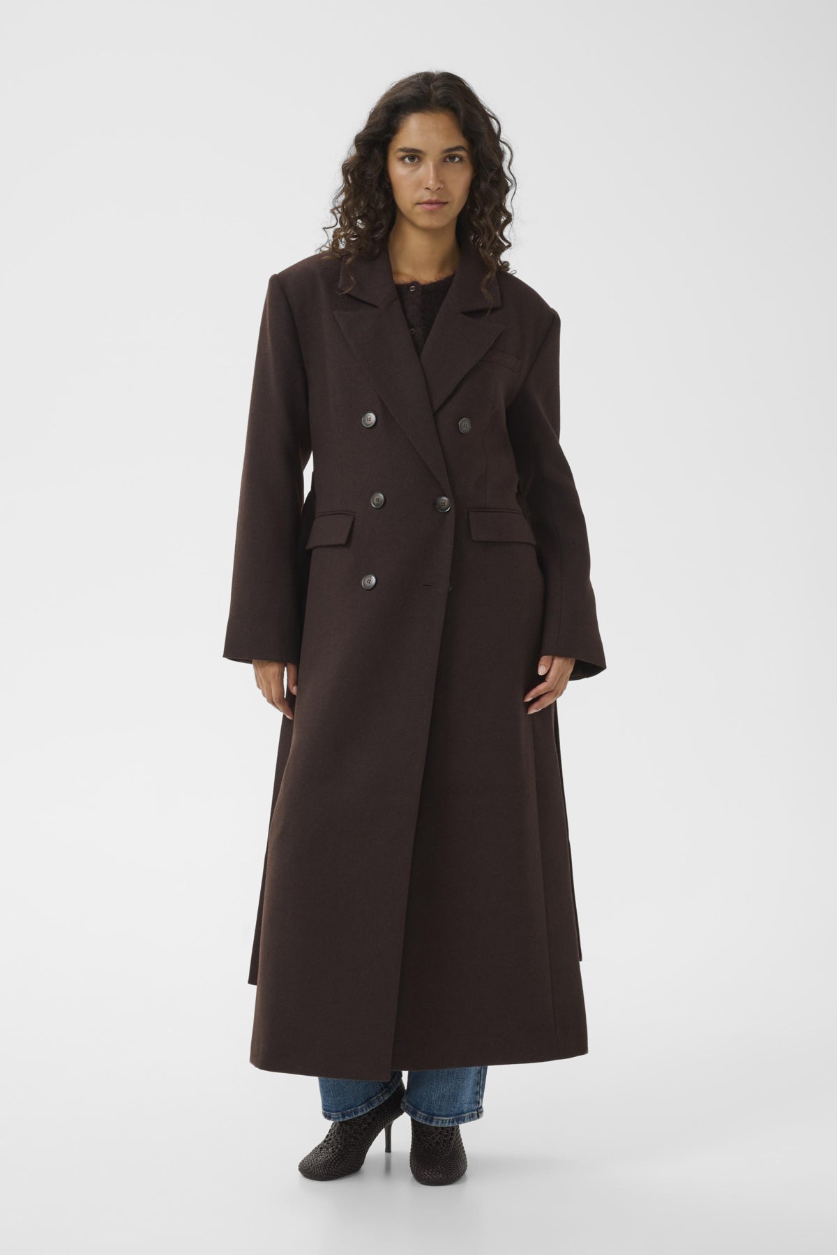 GZvenja long coat Ganache - 191018 - 10911300