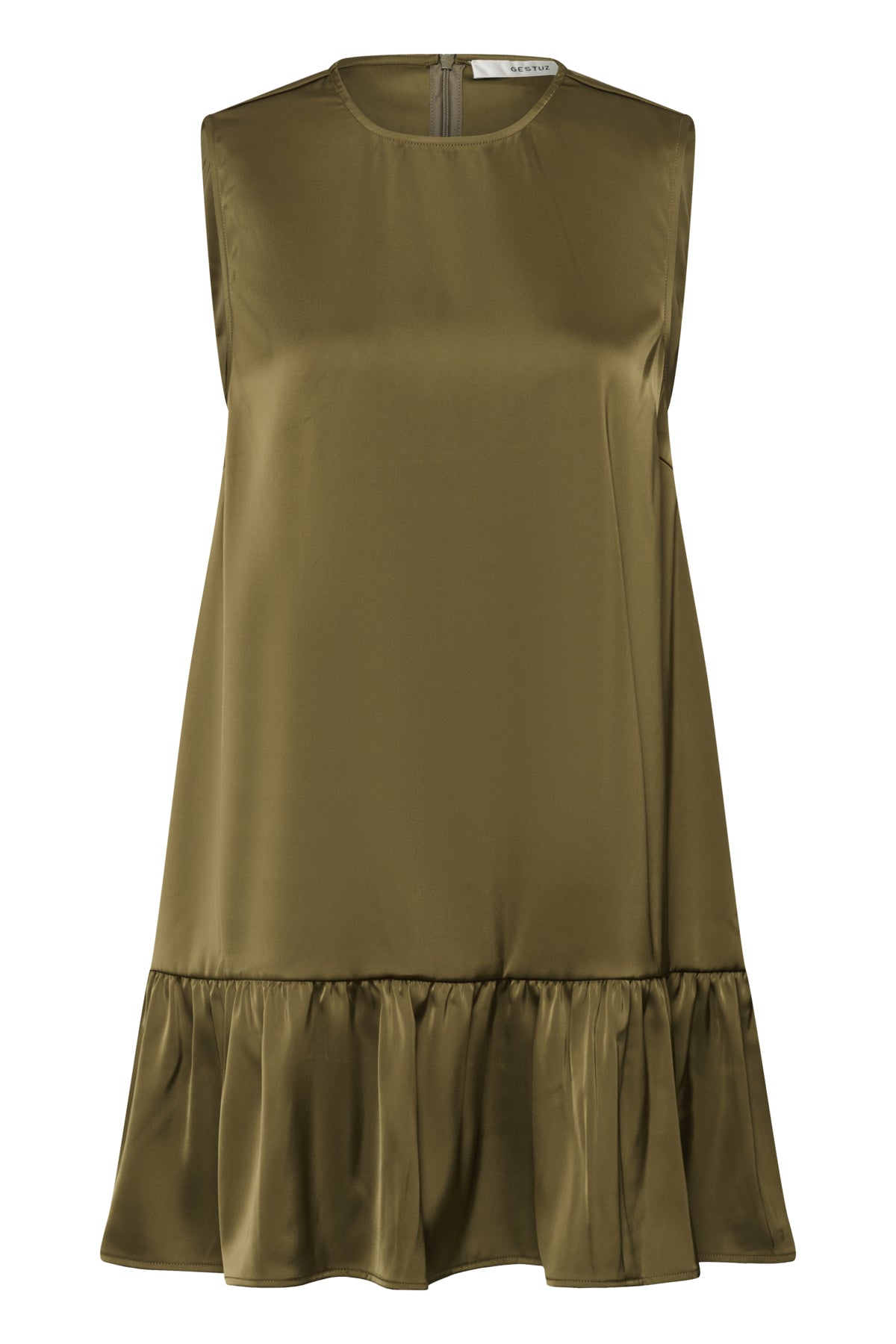 GZcerina SL short dress Military Olive - 190622 - 10911312