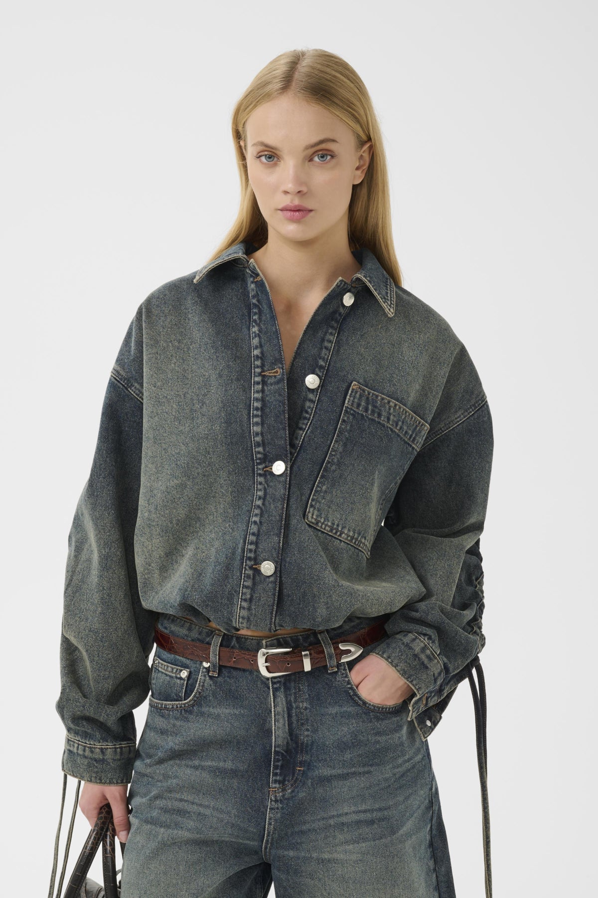 GZsusara shirt Blue/green wash - 109592 - 10911341