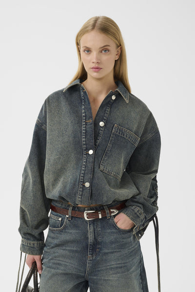 GZsusara shirt Blue/green wash - 109592 - 10911341 Thumbnail