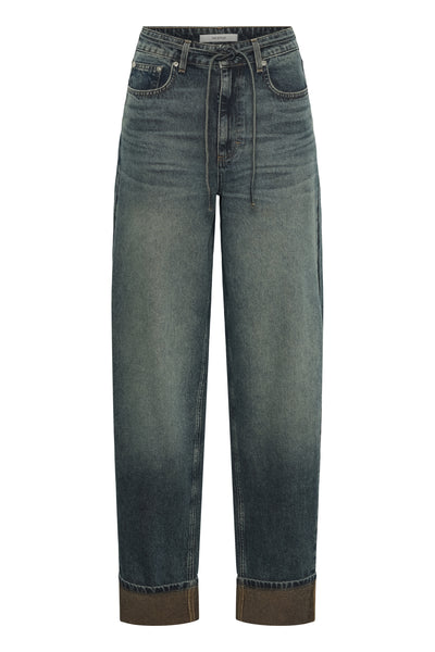 GZsusara HW barrel jeans Blue/green wash - 109592 - 10911342 Thumbnail