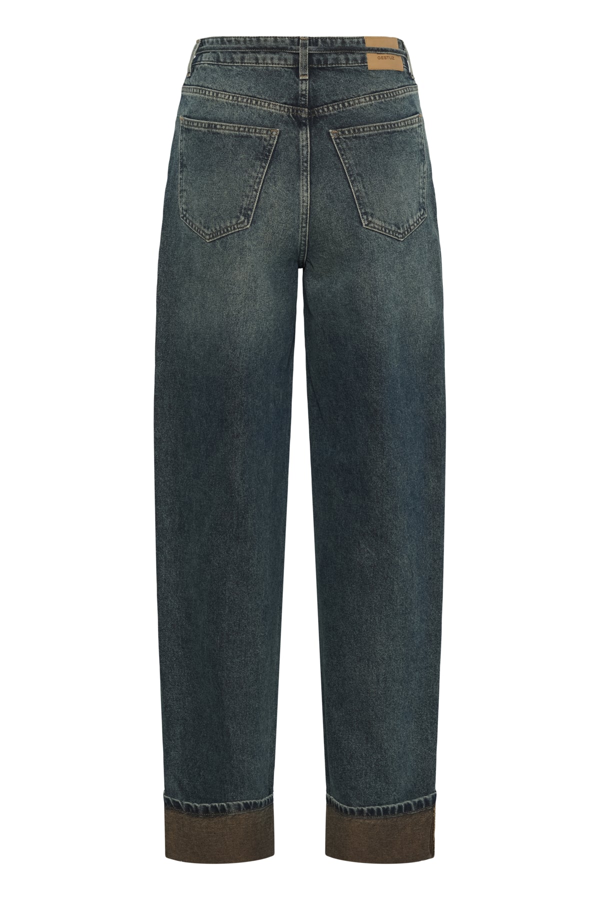 GZsusara HW barrel jeans Blue/green wash - 109592 - 10911342