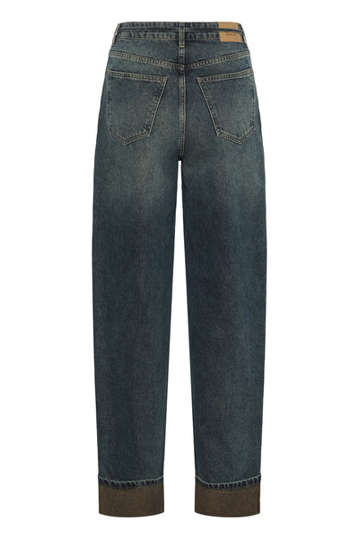 GZsusara HW barrel jeans Blue/green wash - 109592 - 10911342 Thumbnail
