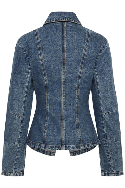 GZmelu jacket Classic mid blue wash - 109598 - 10911347 Thumbnail