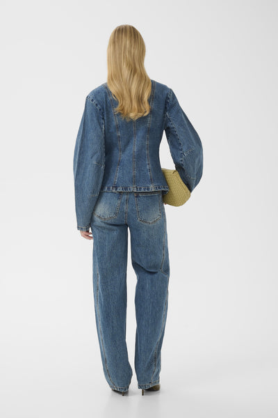 GZmelu jacket Classic mid blue wash - 109598 - 10911347 Thumbnail