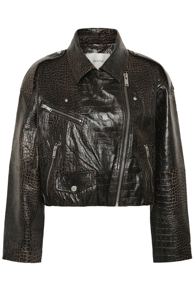 GZcesi jacket Ganache croco - 109602 - 10911358 Thumbnail