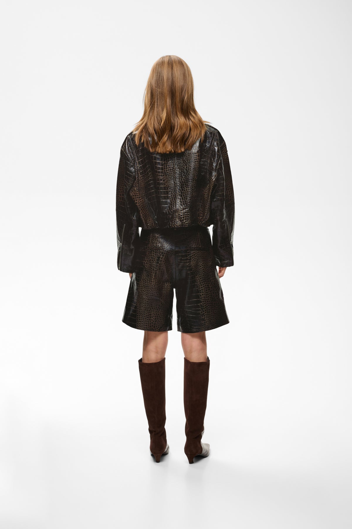 GZcesi jacket Ganache croco - 109602 - 10911358