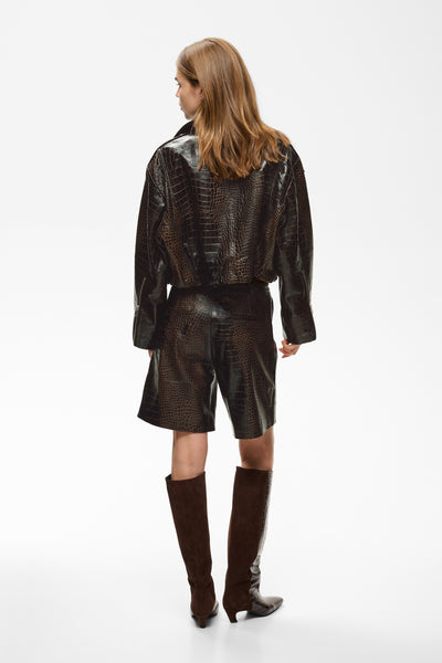 GZcesi long shorts Ganache croco - 109602 - 10911359 Thumbnail
