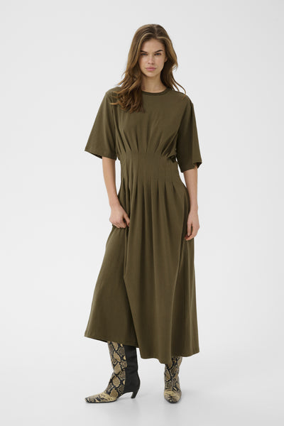 GZinez long dress Military Olive - 190622 - 10911383 Thumbnail