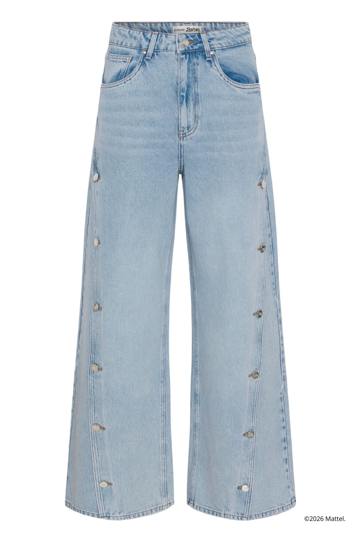 BXGstacie HW wide jeans Vintage blue denim - 108303 - 10911412