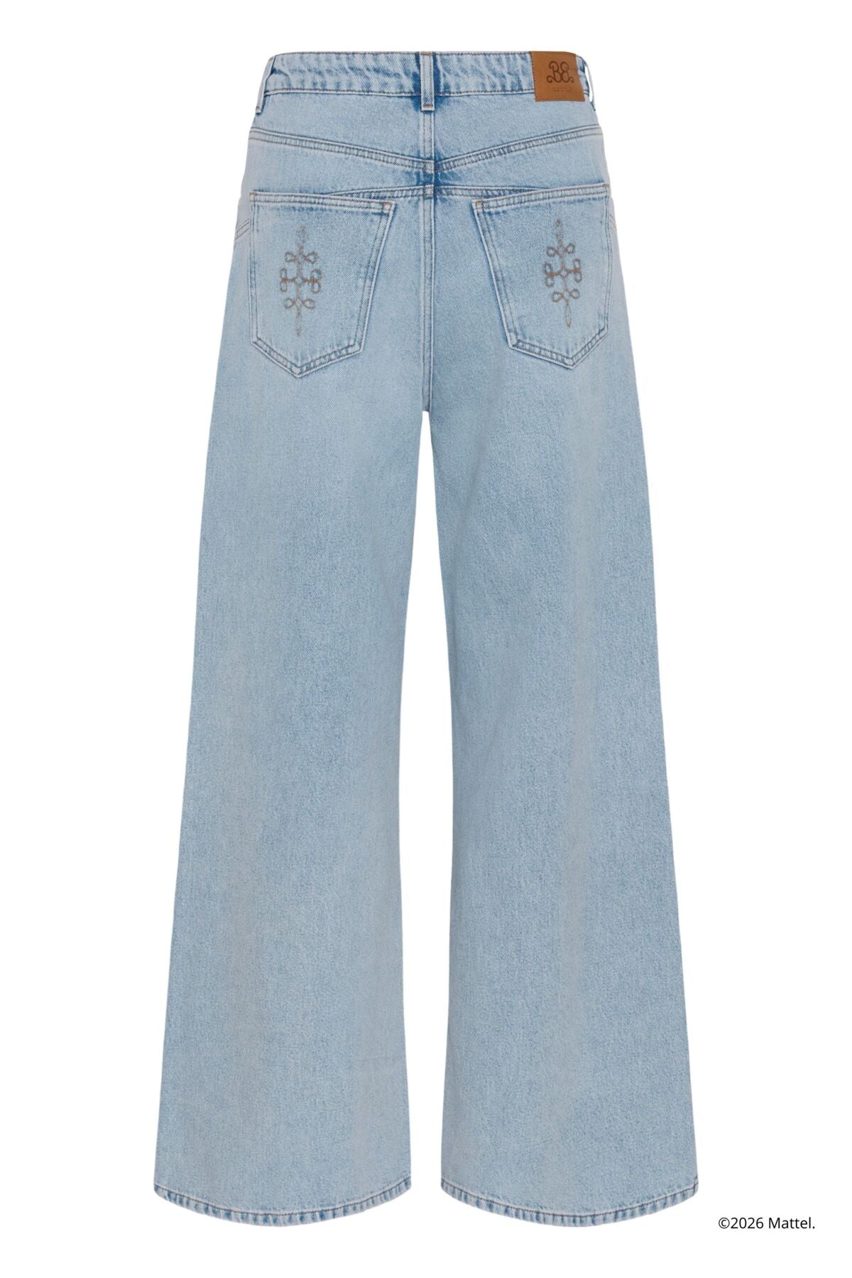 BXGstacie HW wide jeans Vintage blue denim - 108303 - 10911412