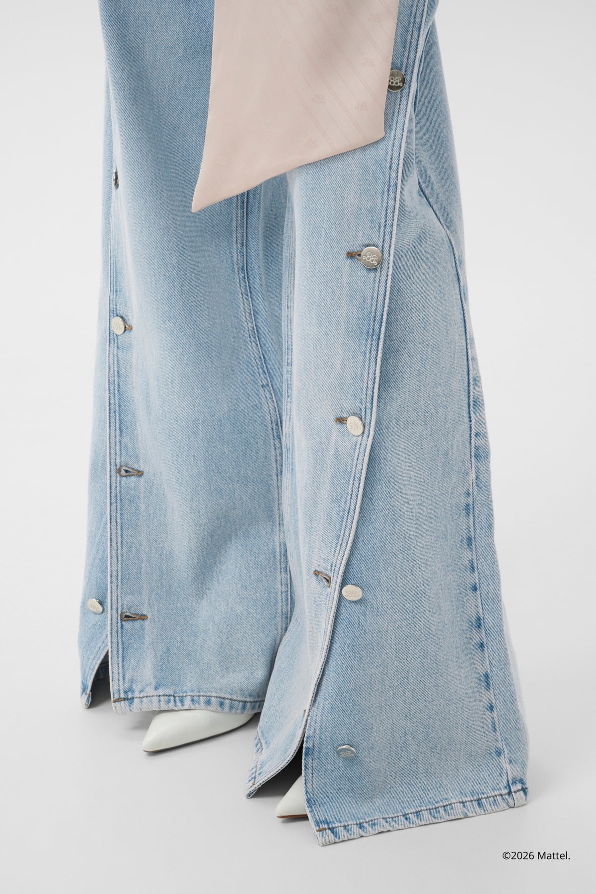 BXGstacie HW wide jeans Vintage blue denim - 108303 - 10911412