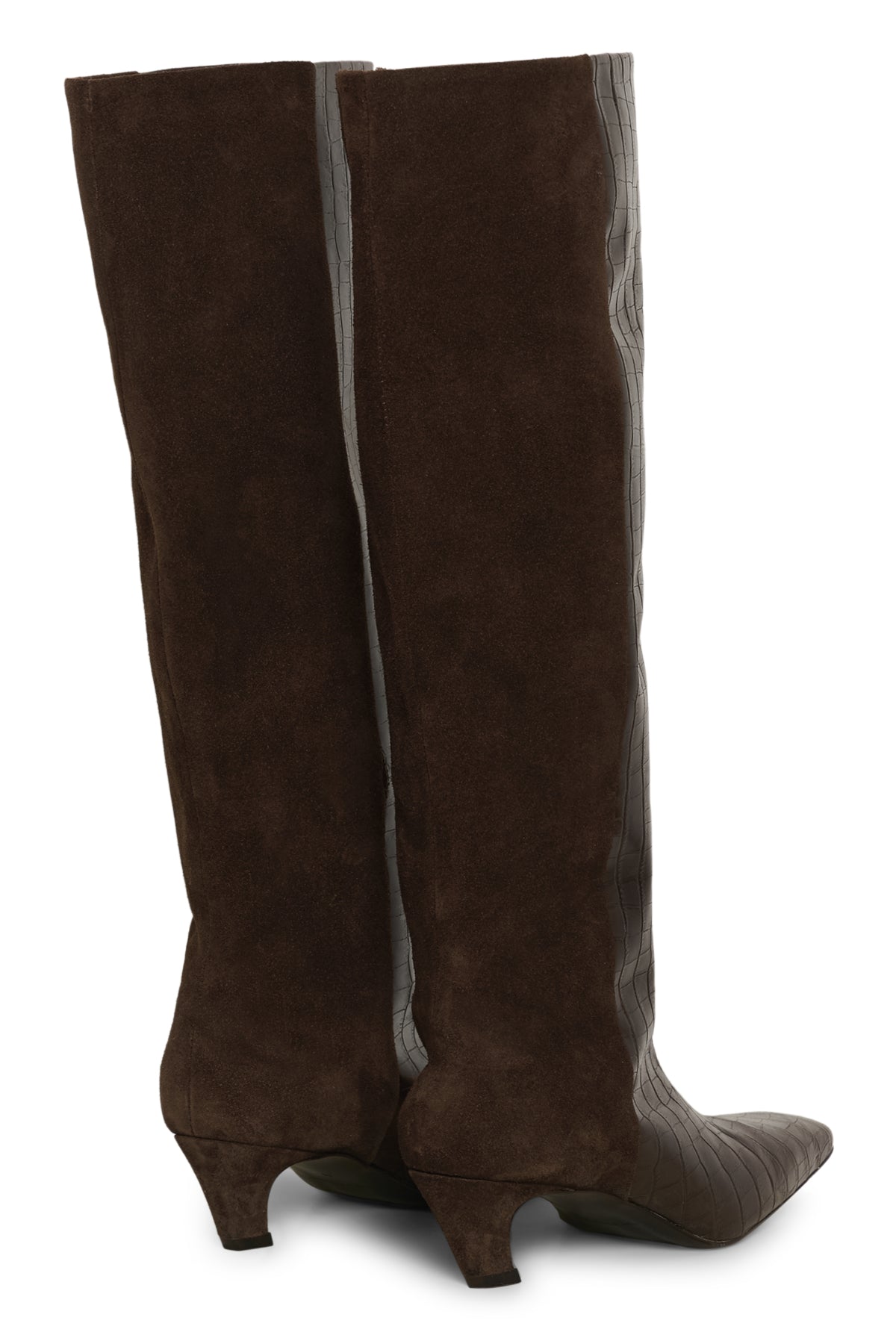GZbobbie croco boots Dark brown croco - 100094 - 10911415