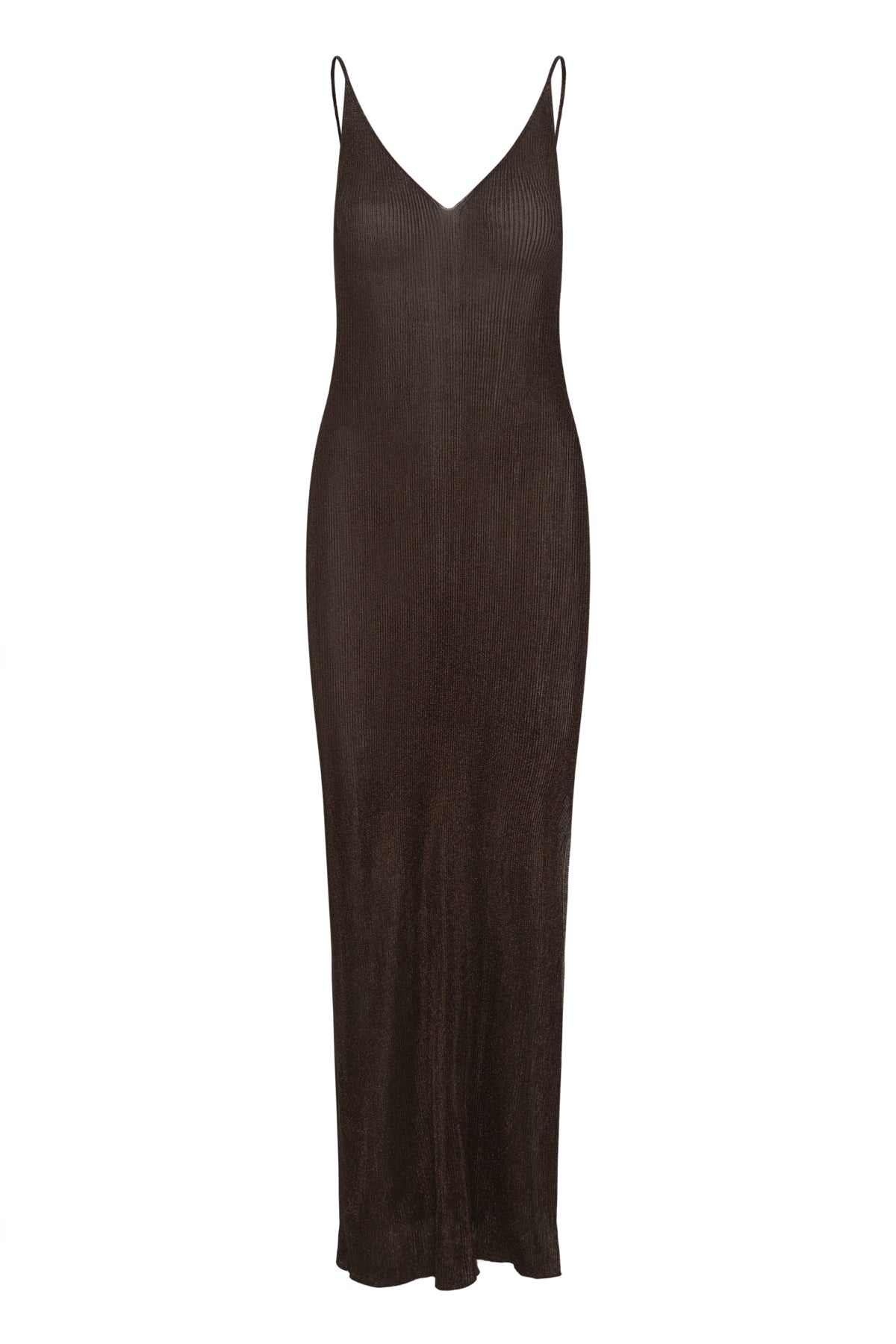 GZsilvi singlet dress Deep brown metallic - 109440 - 10911420