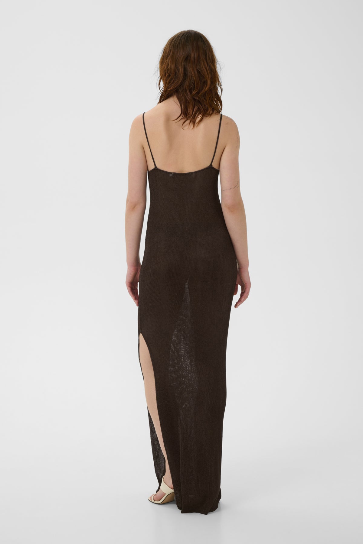 GZsilvi singlet dress Deep brown metallic - 109440 - 10911420