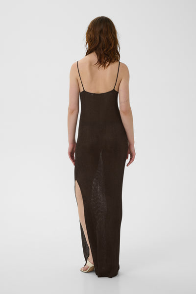 GZsilvi singlet dress Deep brown metallic - 109440 - 10911420 Thumbnail