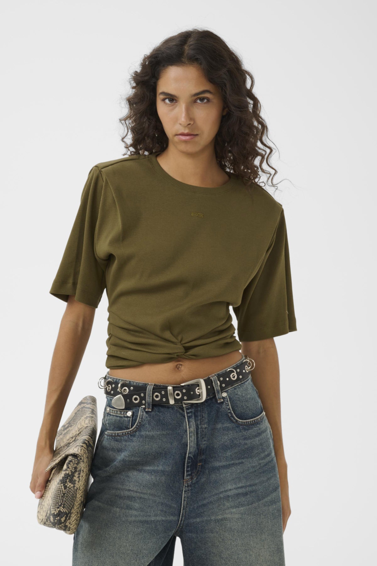 GZbetty tee Military Olive - 190622 - 10911429