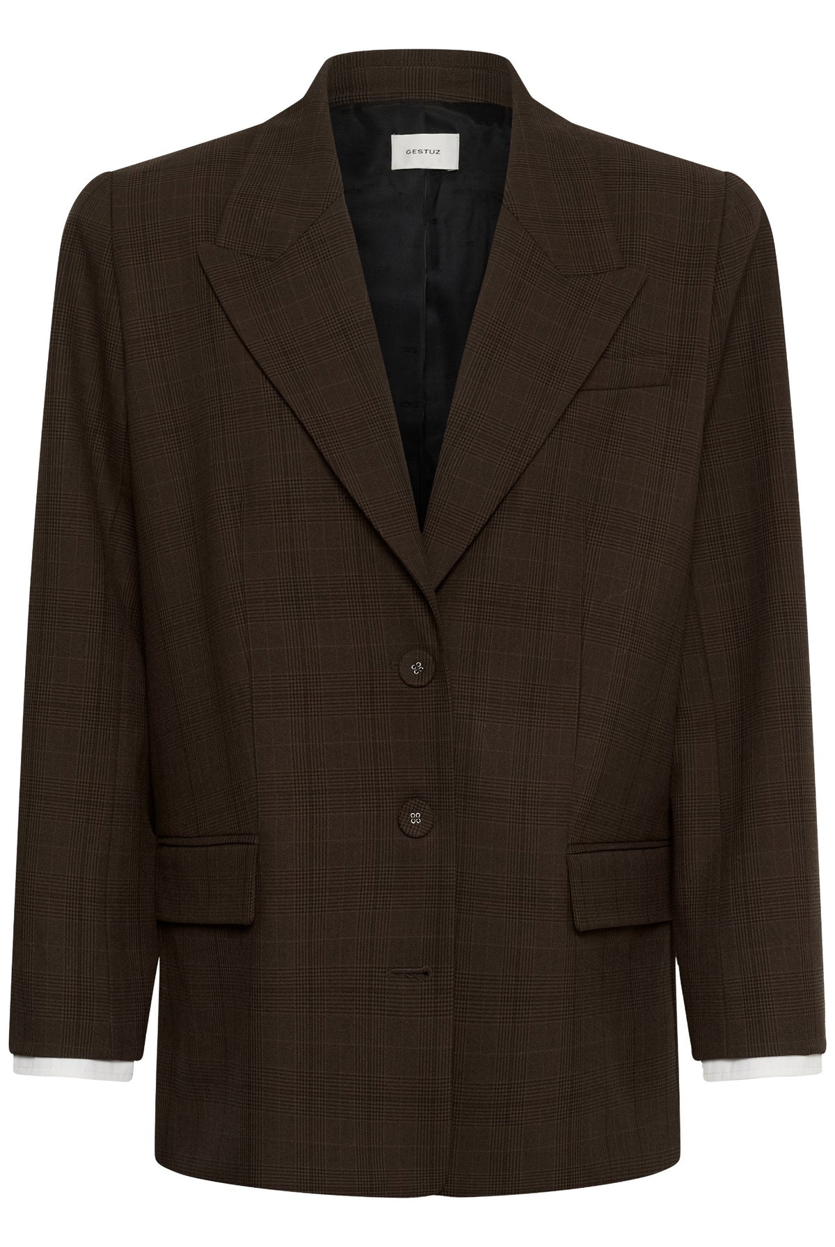 GZlavana blazer brown check - 109903 - 10911435