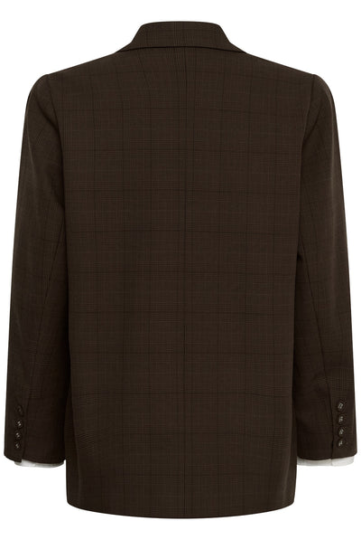 GZlavana blazer brown check - 109903 - 10911435 Thumbnail