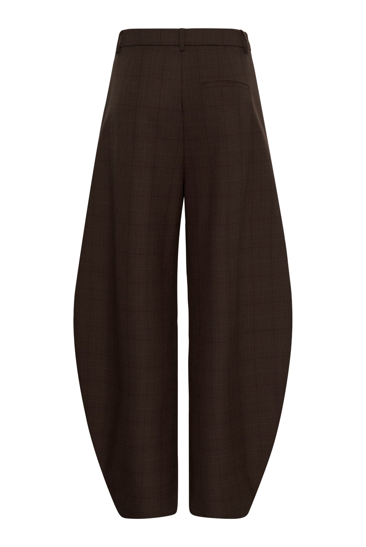 GZlavana HW pants brown check - 109903 - 10911441