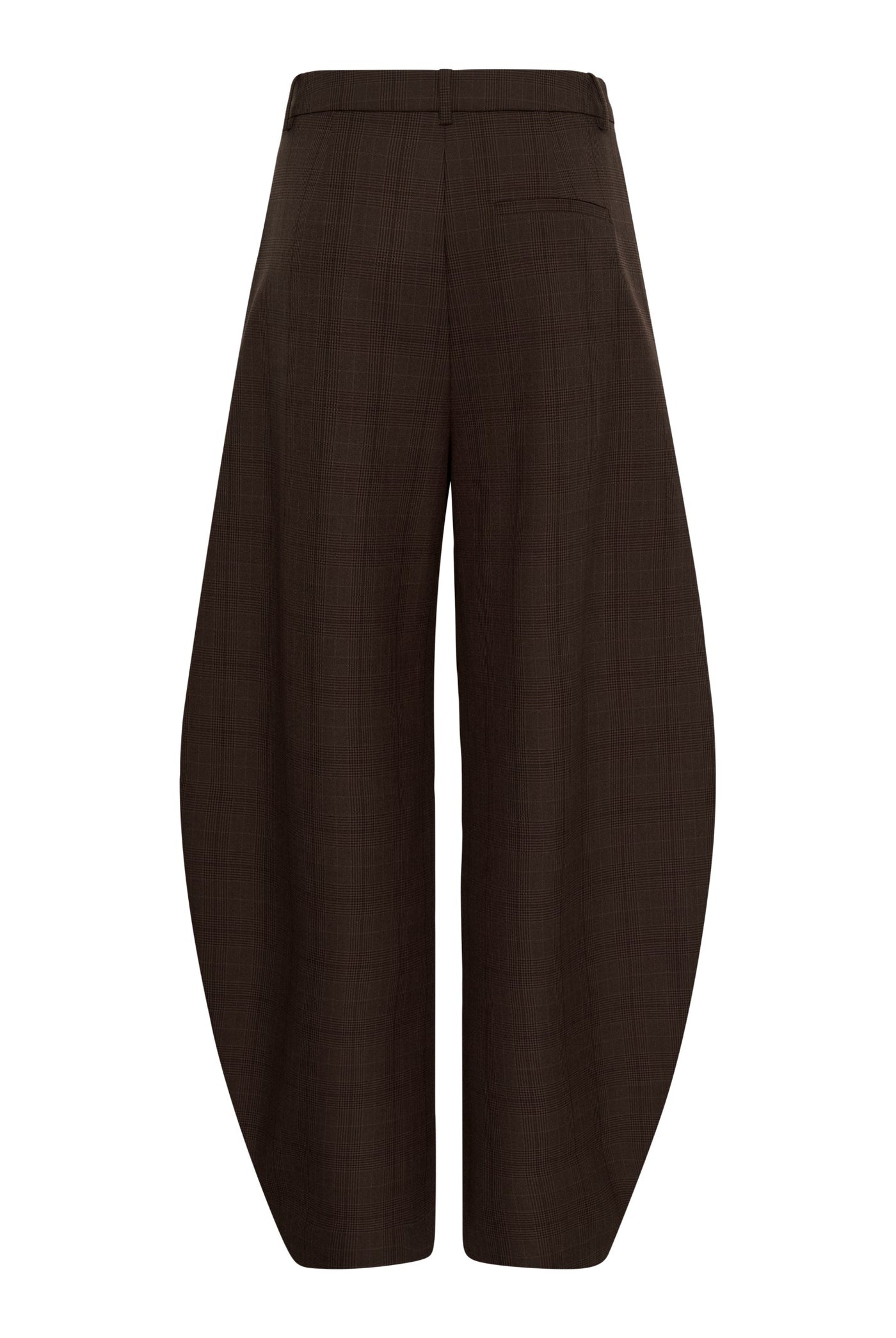 GZlavana HW pants brown check - 109903 - 10911441