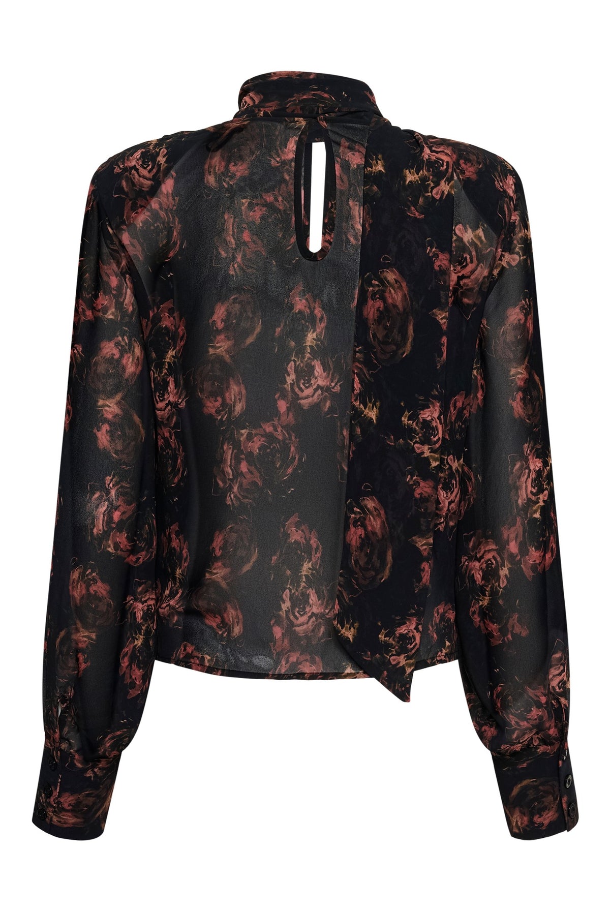 GZleean P blouse dark roses - 109849 - 10911452