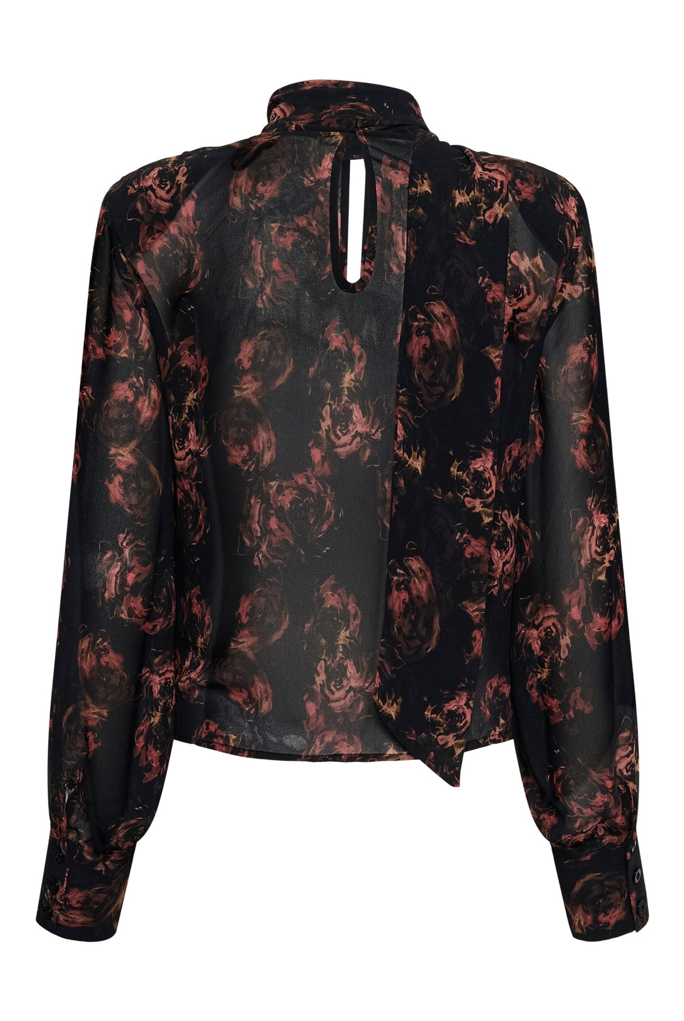 GZleean P blouse dark roses - 109849 - 10911452