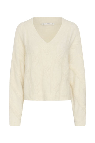 GZsida V-neck pullover Ivory - 102336 - 10911506 Thumbnail