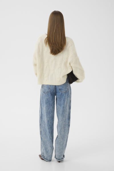 GZsida V-neck pullover Ivory - 102336 - 10911506 Thumbnail