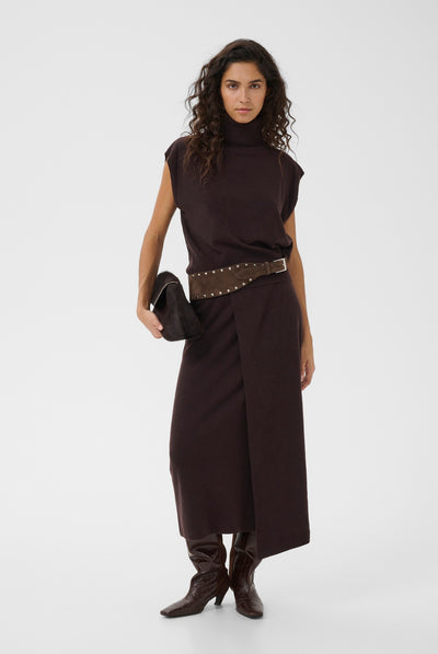 GZmanzi waistcoat Ganache - 191018 - 10911510 Thumbnail