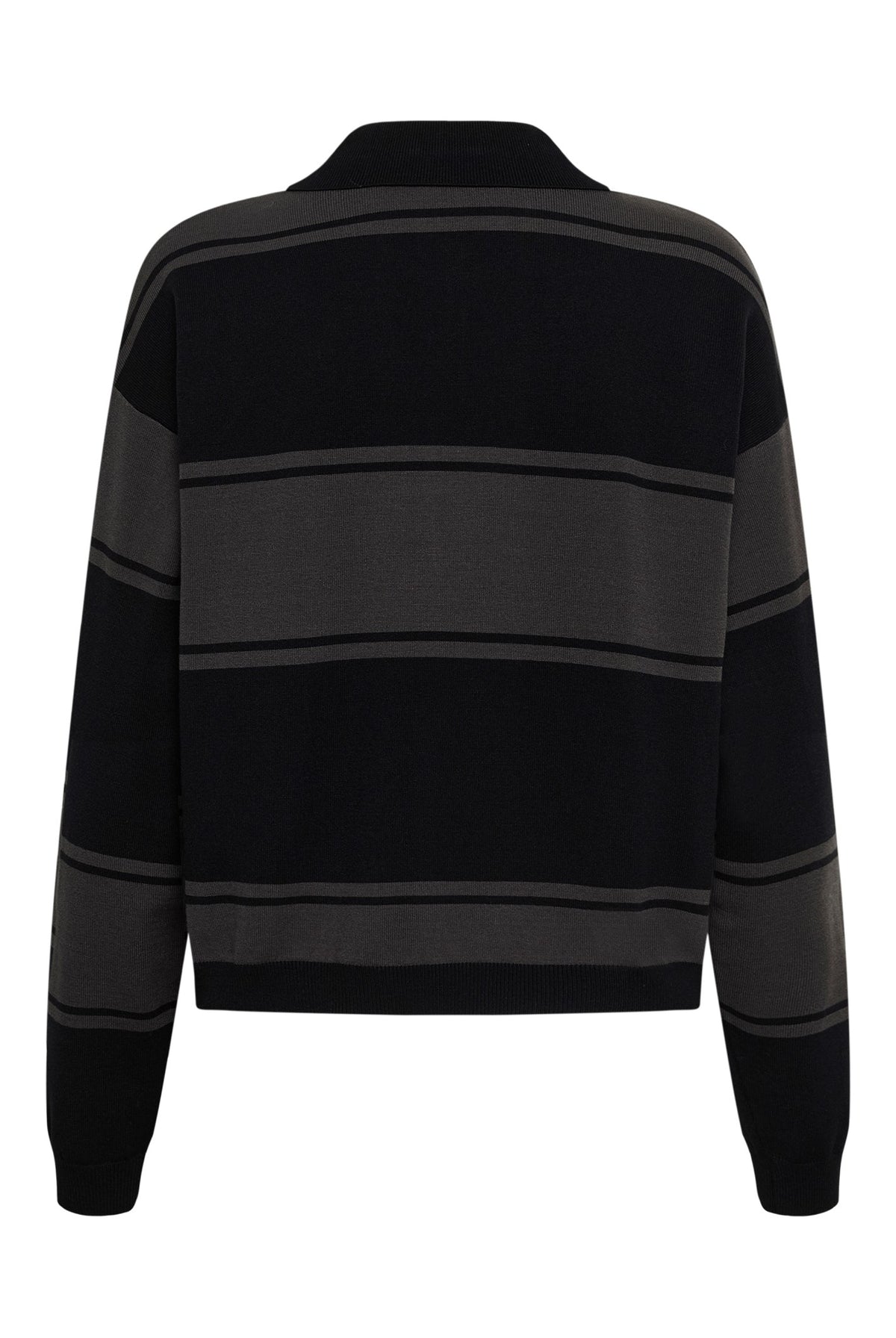 GZsilda polo pullover Black/Raven striped - 109930 - 10911513