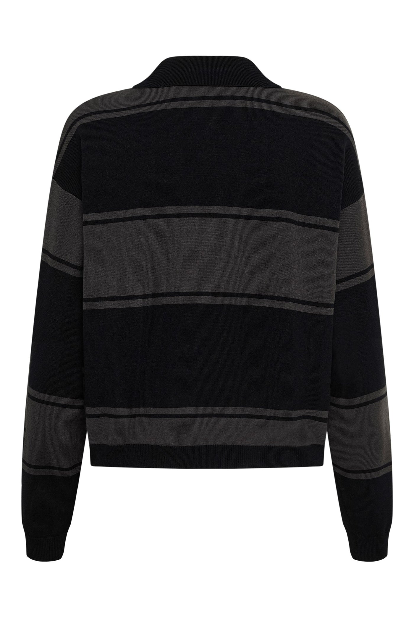 GZsilda polo pullover Black/Raven striped - 109930 - 10911513