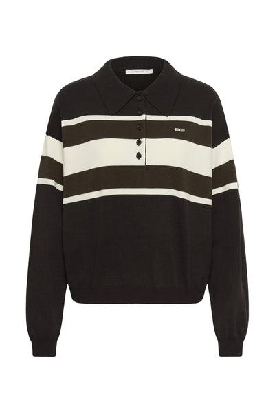 GZalexu polo pullover Ganache/Slate Black/Egret - 10 - 10911514 Thumbnail