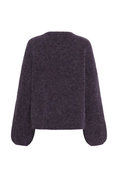 GZalpha slit pullover Juniper M‚lange - 110048 - 10911517 Thumbnail