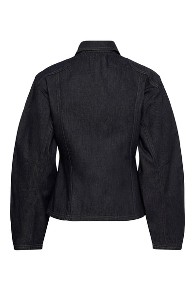 GZabina waisted jacket Dark blue Unwashed - 105699 - 10911521 Thumbnail