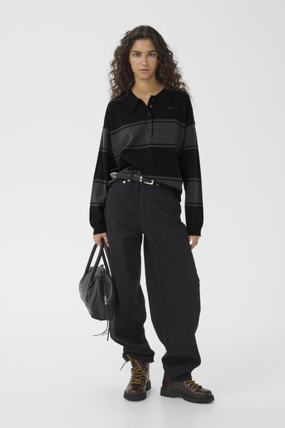 GZmawi HW ballon jeans Black Washed - 106681 - 10911523 Thumbnail