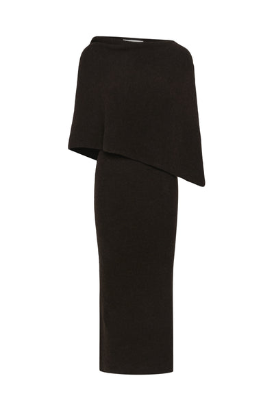 GZalpha scarf dress Ganache - 191018 - 10911551 Thumbnail
