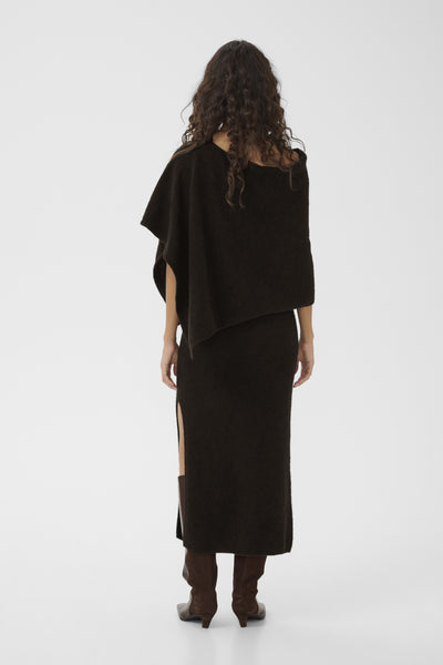 GZalpha scarf dress Ganache - 191018 - 10911551 Thumbnail