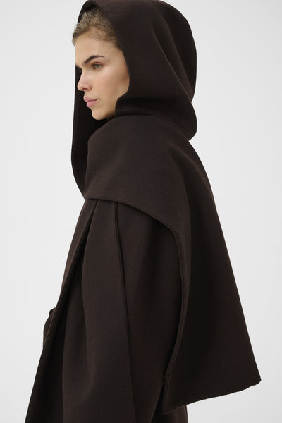 GZvenja hood scarf Ganache - 191018 - 10911554 Thumbnail
