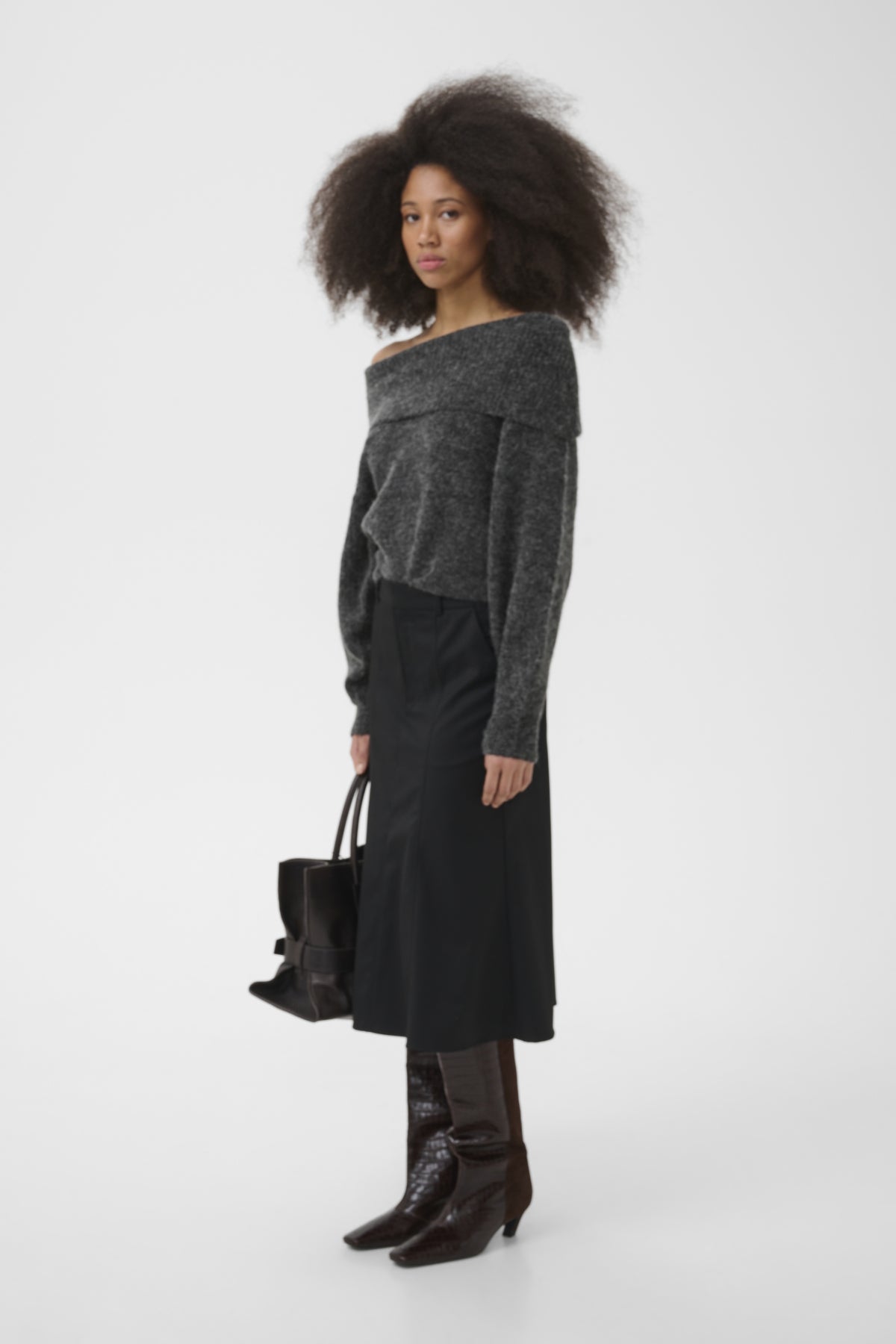 GZlourina HW skirt Black - 100017 - 10911562
