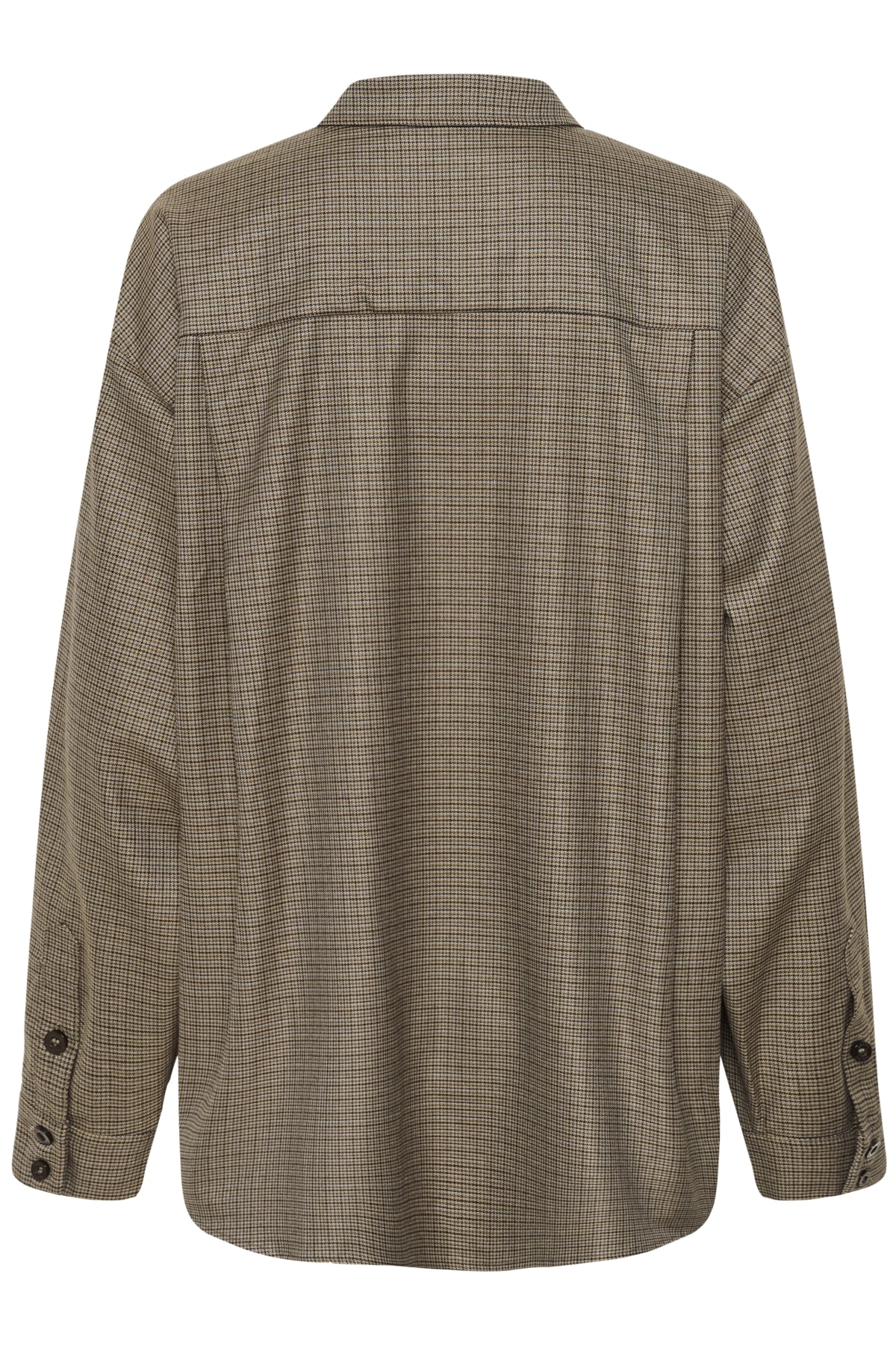 GZlamaya shirt brown blue check - 1000019 - 10911602
