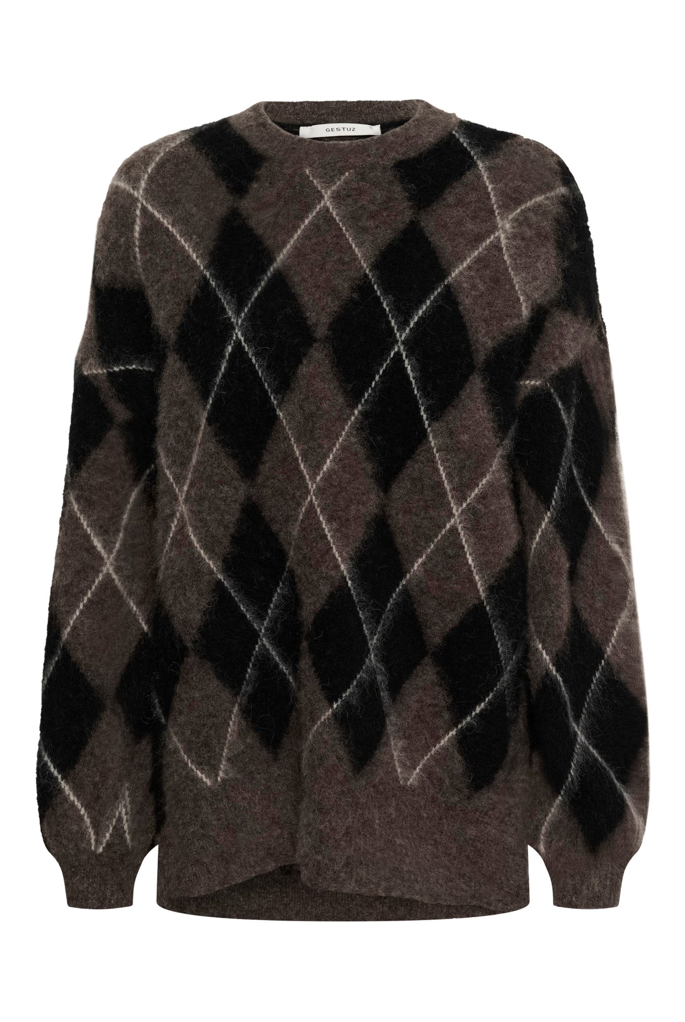 GZsida multi long pullover Black/Chestnut/Ivory - 1000153 - 10911670