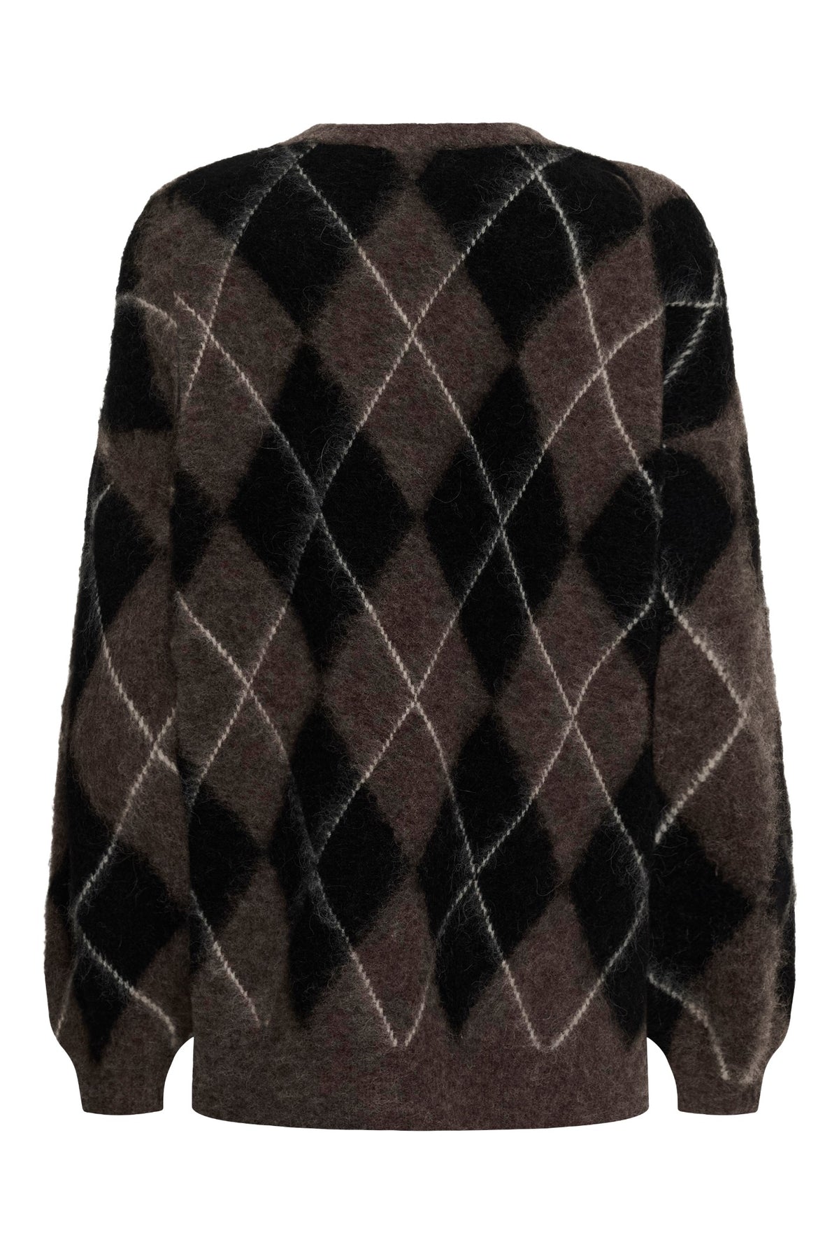 GZsida multi long pullover Black/Chestnut/Ivory - 1000153 - 10911670
