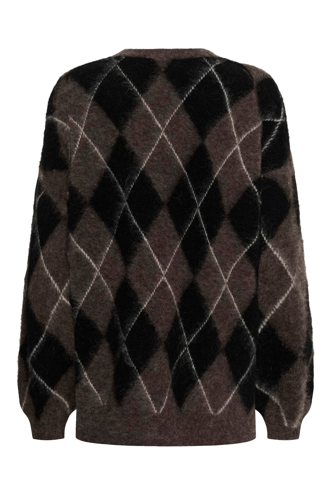 GZsida multi long pullover Black/Chestnut/Ivory - 1000153 - 10911670