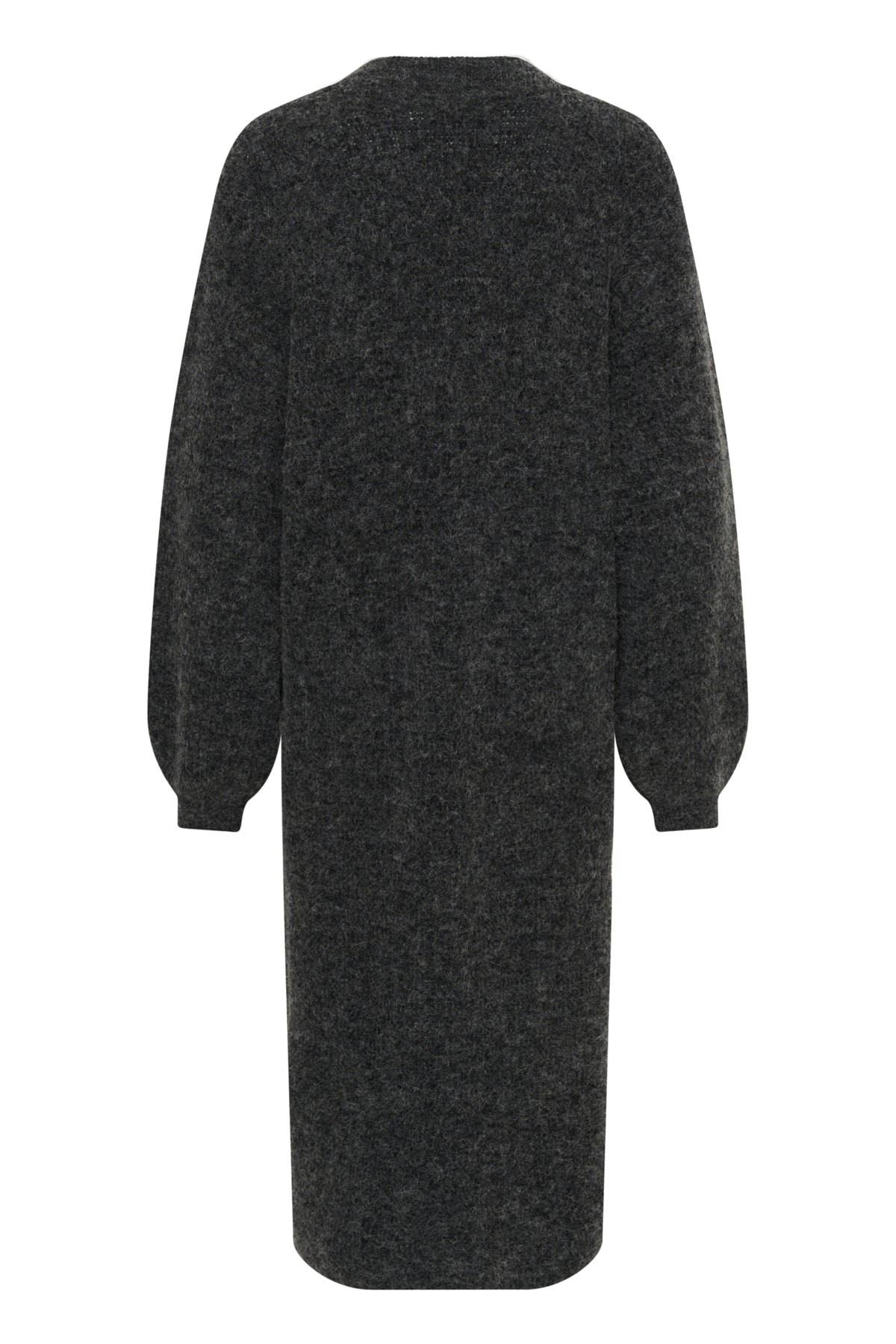 GZalpha long cardigan Charcoal melange - 106286 - 10911812