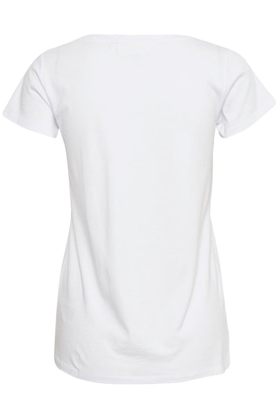 Rena T-shirt Pure white - 30100782 Thumbnail