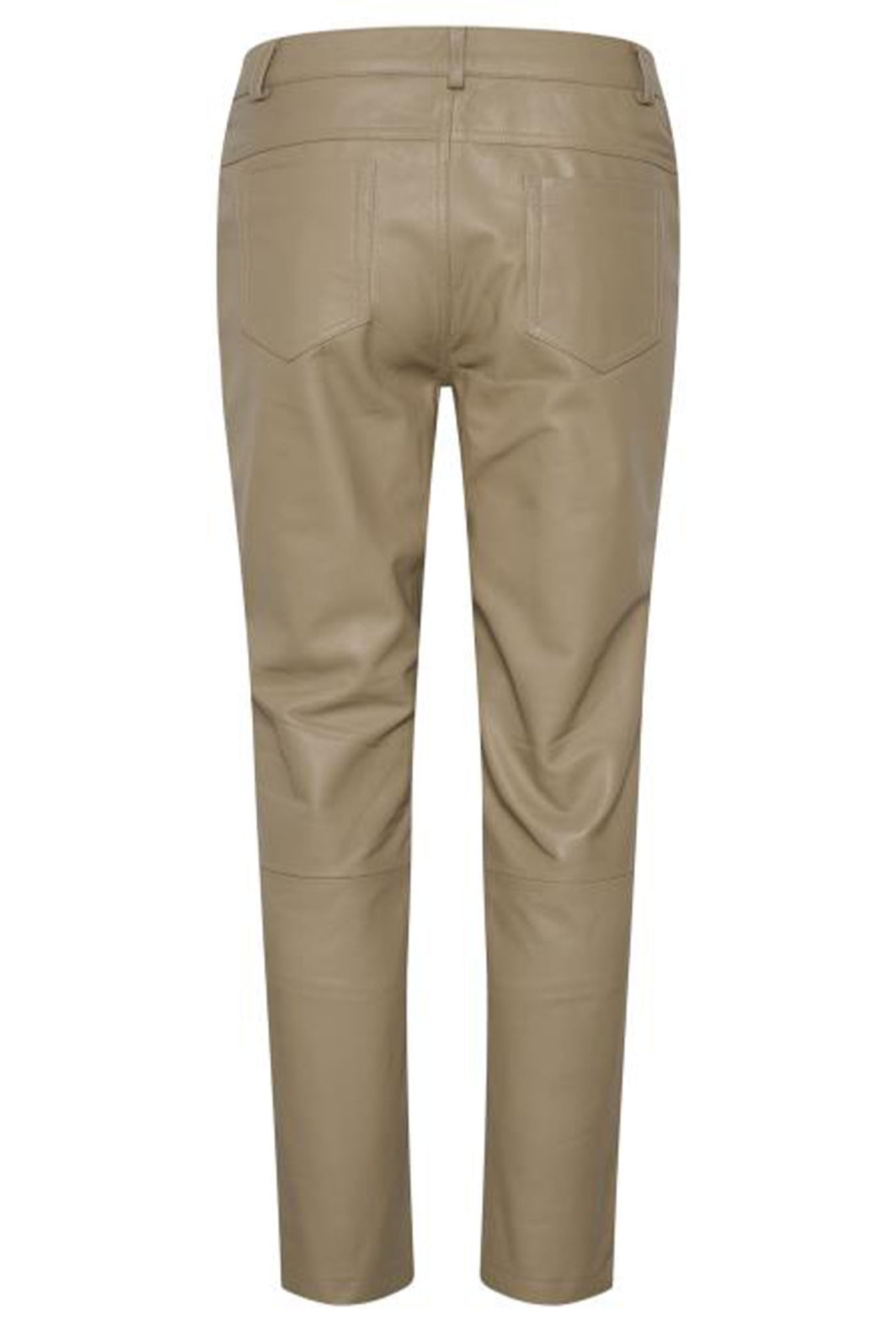 24 THE LEATHER PANT Dune - 10703579