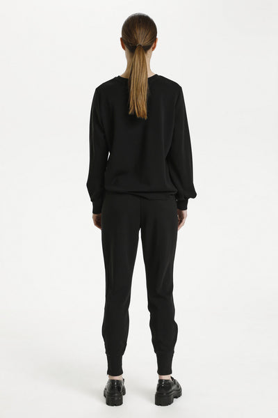 23 THE SWEAT BLOUSE Black Thumbnail