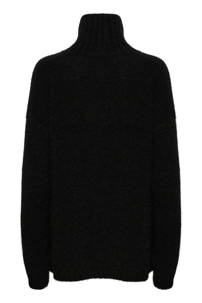 11 THE KNIT ROLLNECK Black - 10703605 Thumbnail